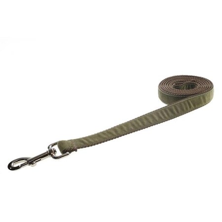 Sassy Dog Wear Sassy Dog Wear VELVET OLIVE4-L Velvet Olive Dog Leash - Large VELVET OLIVE4-L